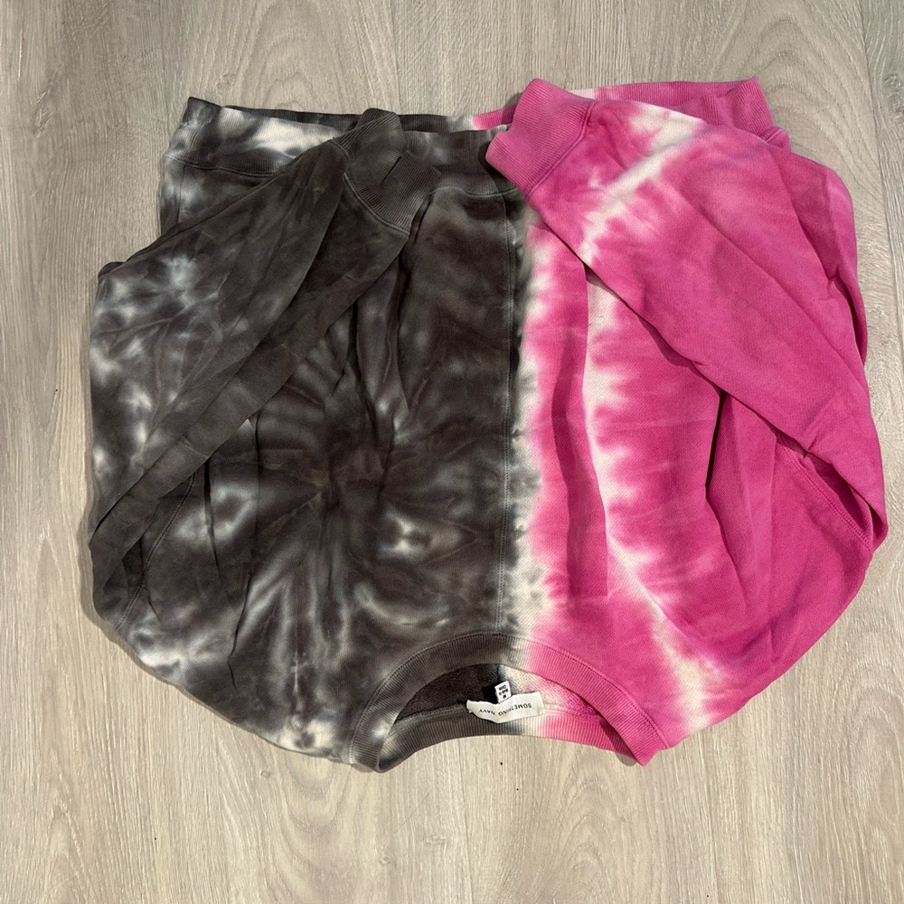 Something Navy Pink and Black Sleeveless Tank Top
